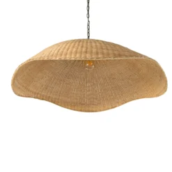 Hazel Rattan Pendant