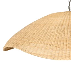 Hazel Rattan Pendant