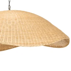 Hazel Rattan Pendant