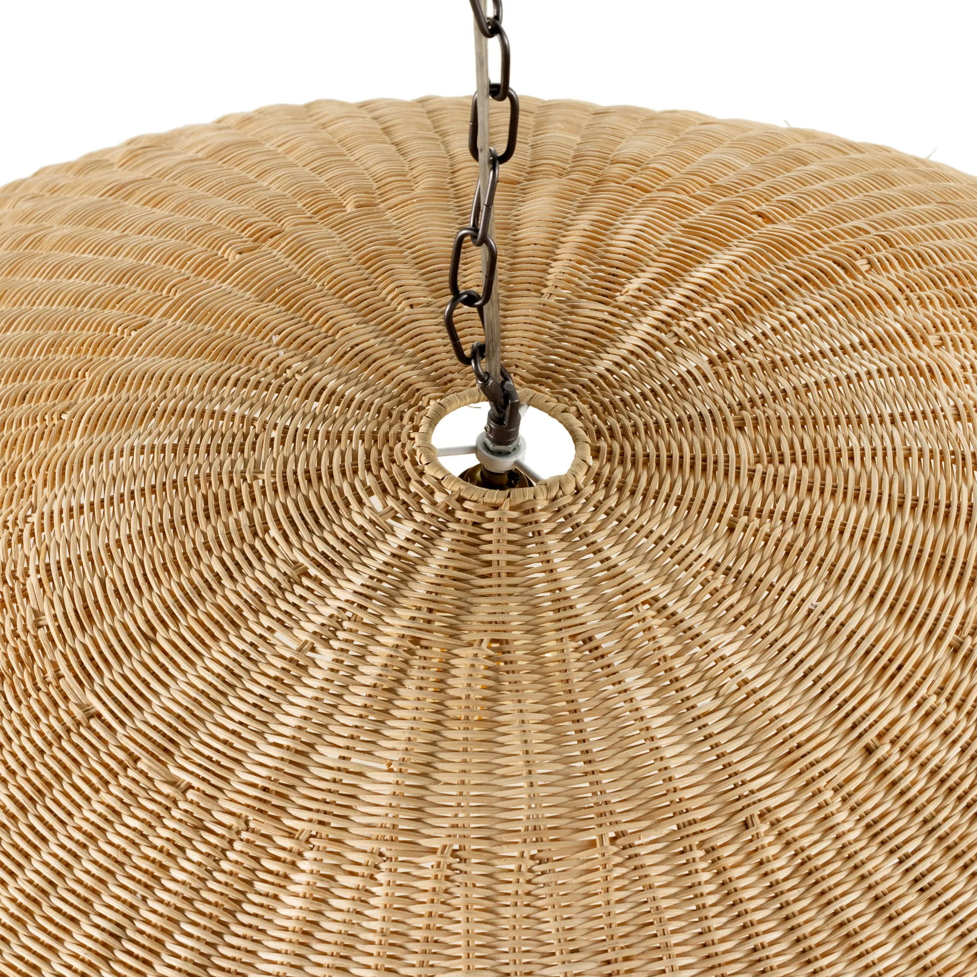 Hazel Rattan Pendant