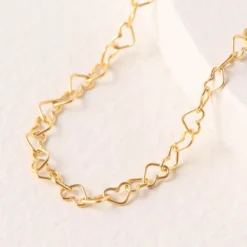 Heart Chain Bracelet
