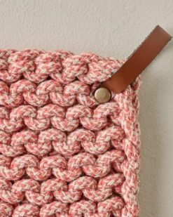 Heathered Hand Crocheted Pot Holder