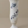 Heirloom Garden Navy Floral Footed Vase