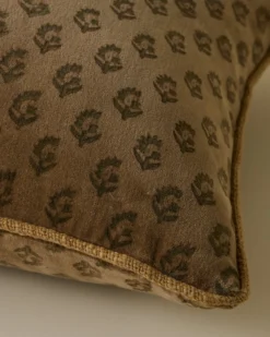 Henry Printed Velvet Pillow