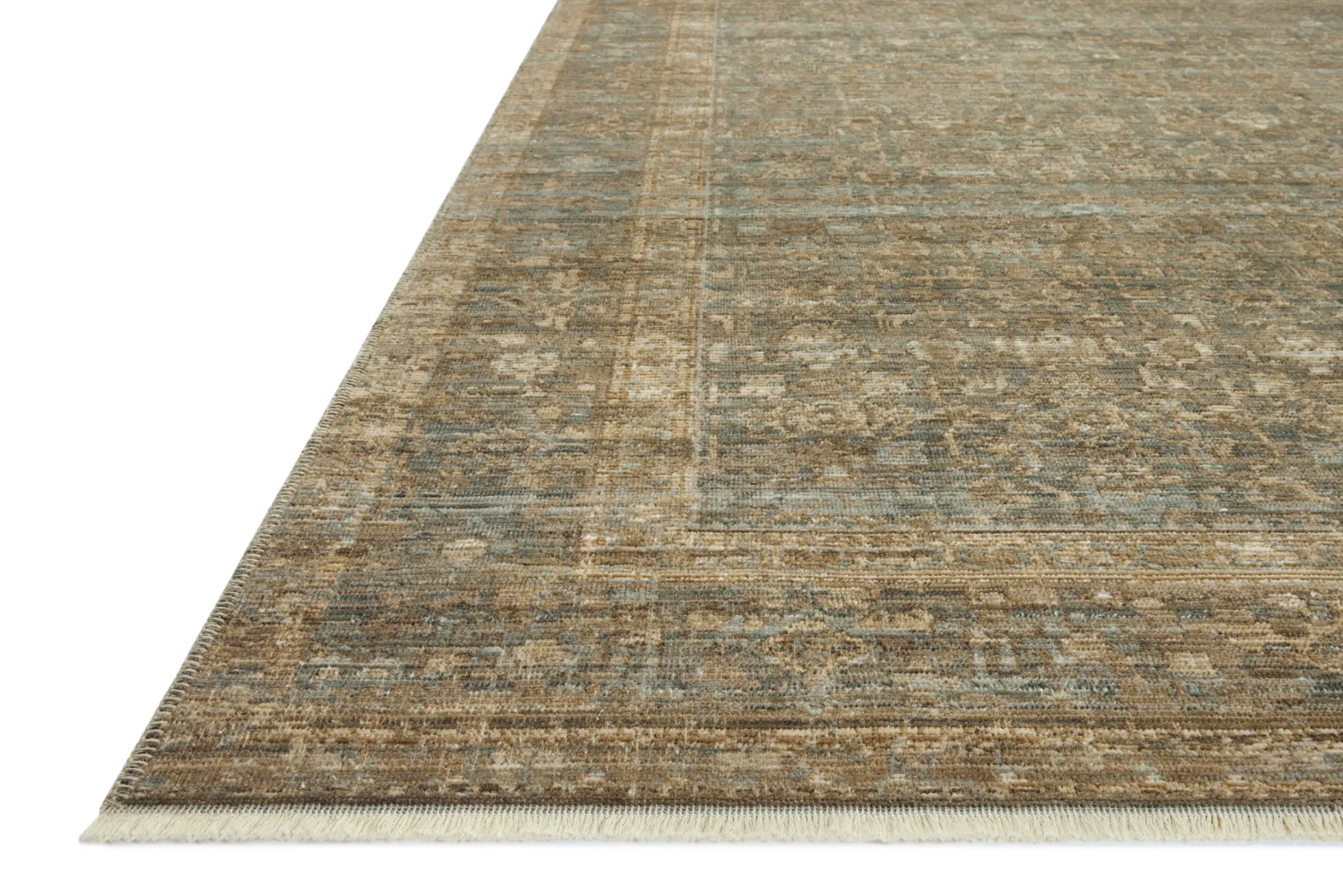 Hillcrest Camel Seaglass Rug