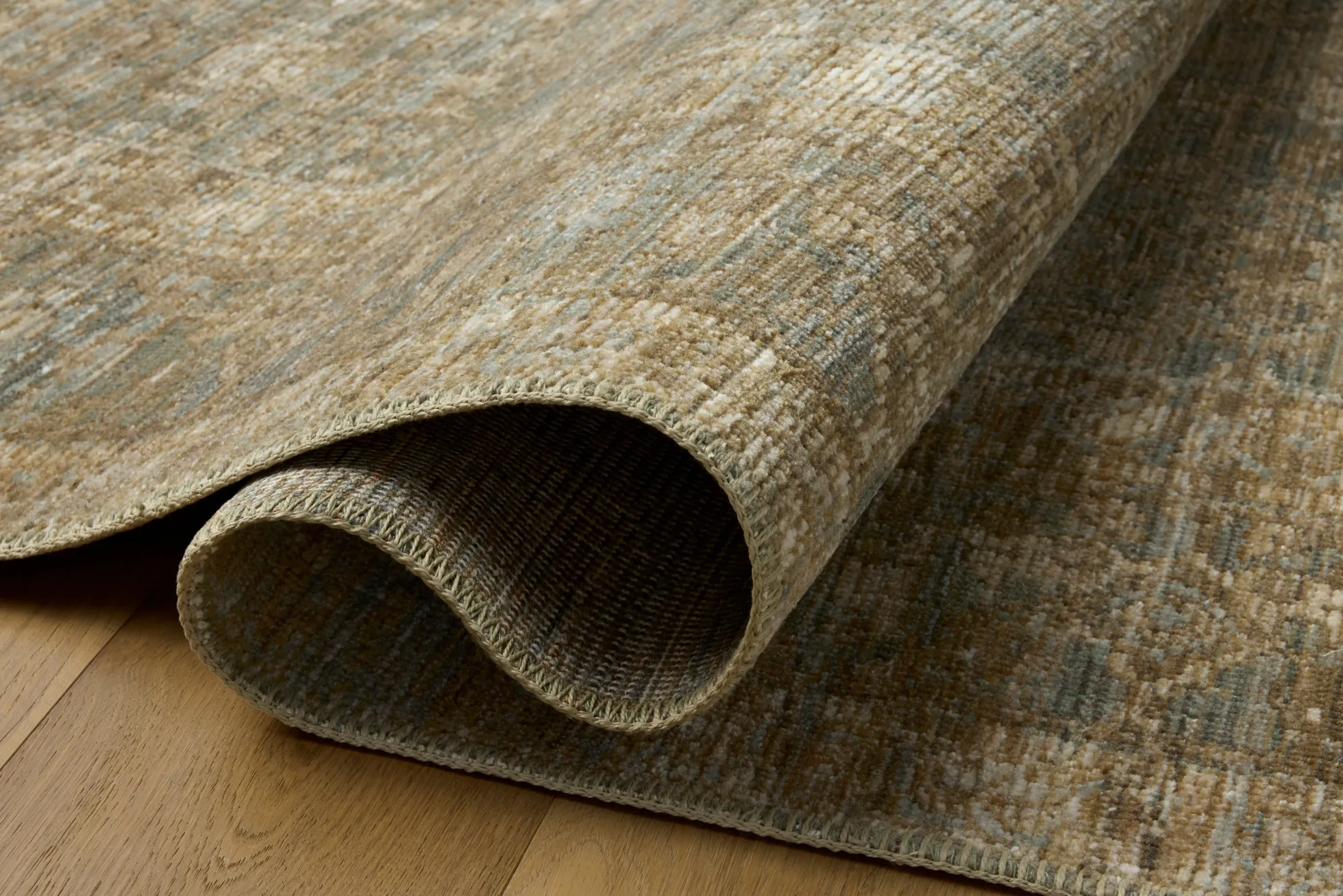 Hillcrest Camel Seaglass Rug