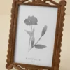 Holloman Carved Wood Photo Frame