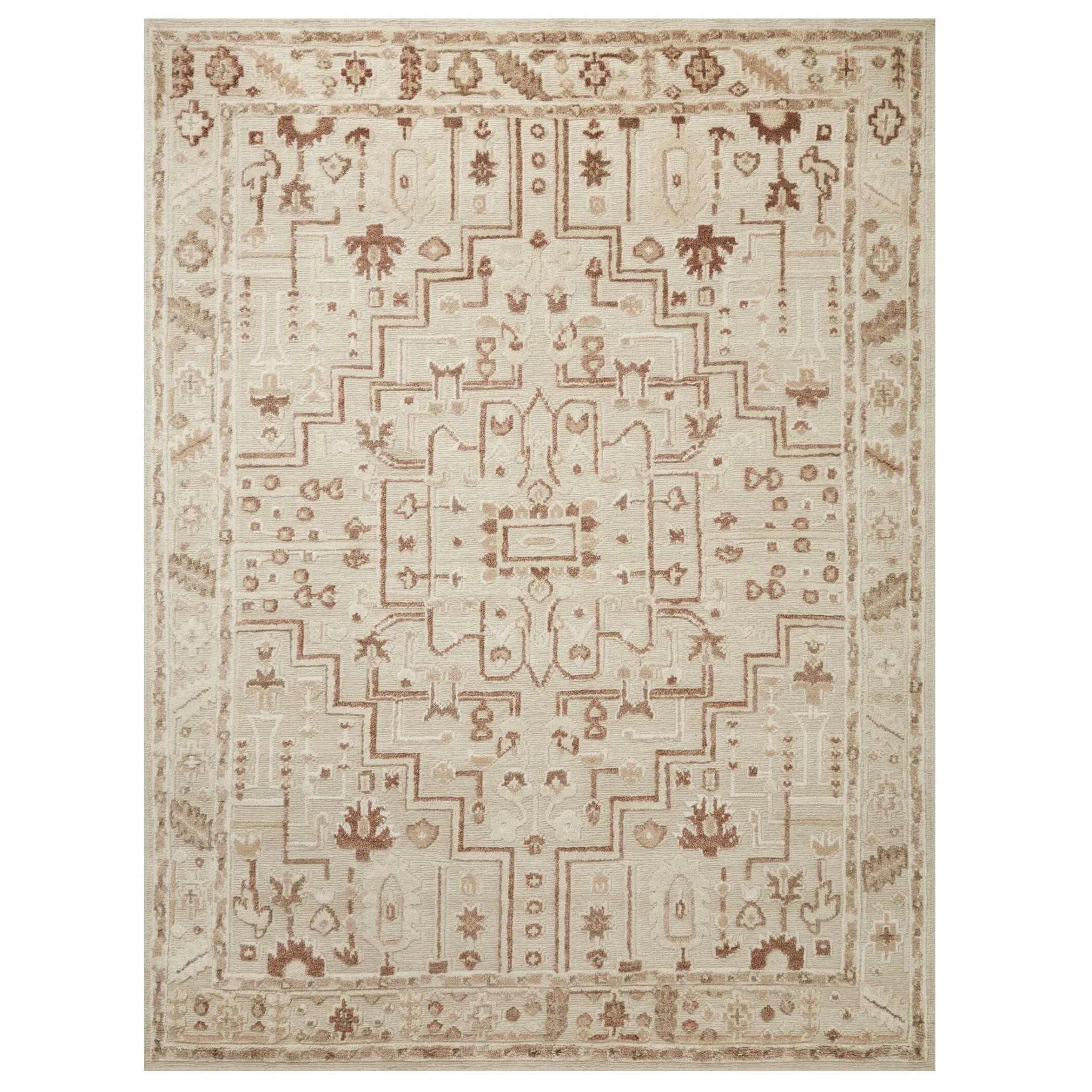 Ingrid Ivory Earth Rug