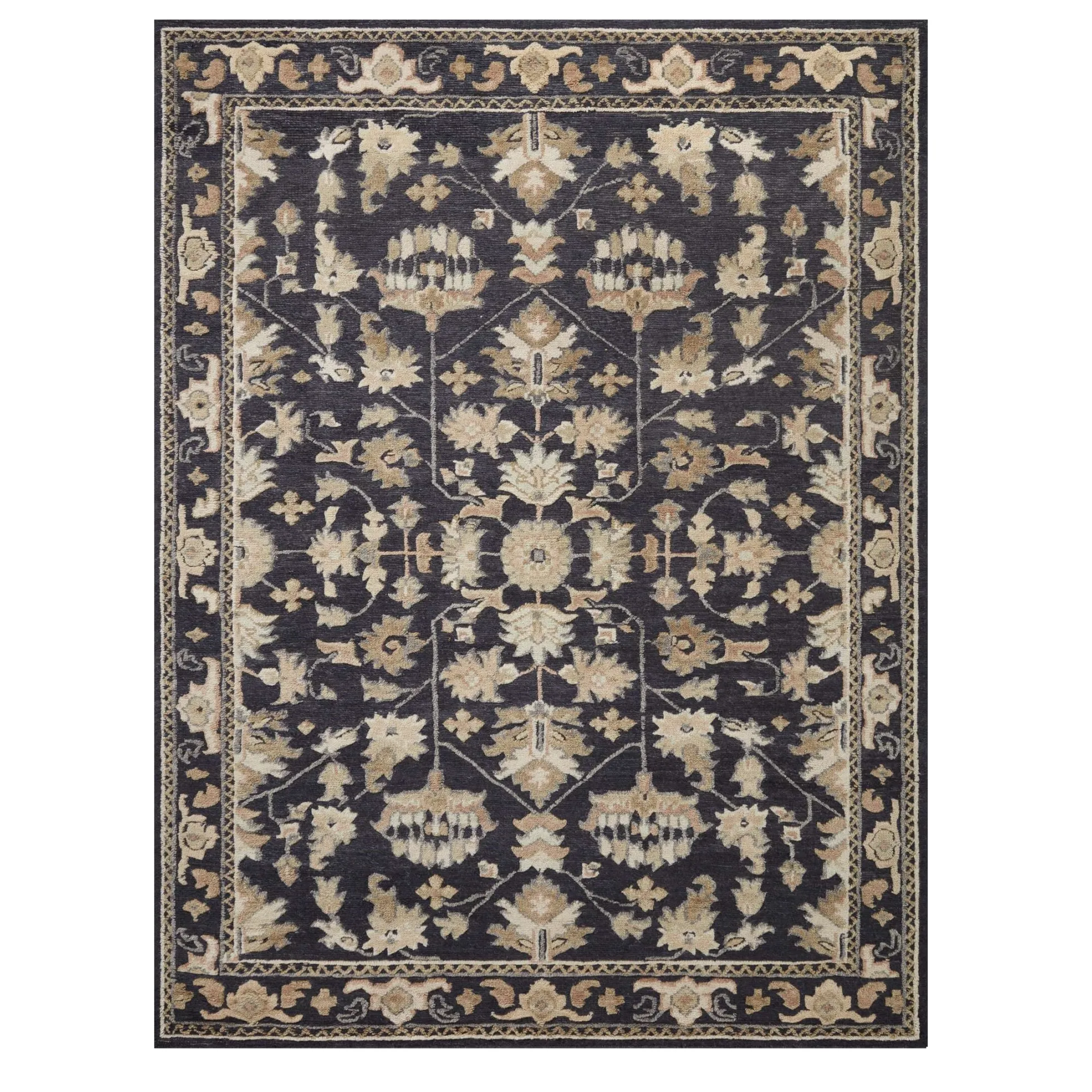 Ingrid Navy Multi Rug