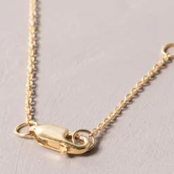 Initial Disc Necklace