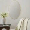Jane Brass Scalloped Framed Mirror