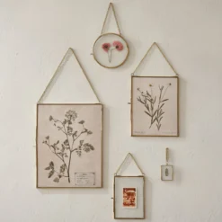 Josie Hanging Brass Photo Frame