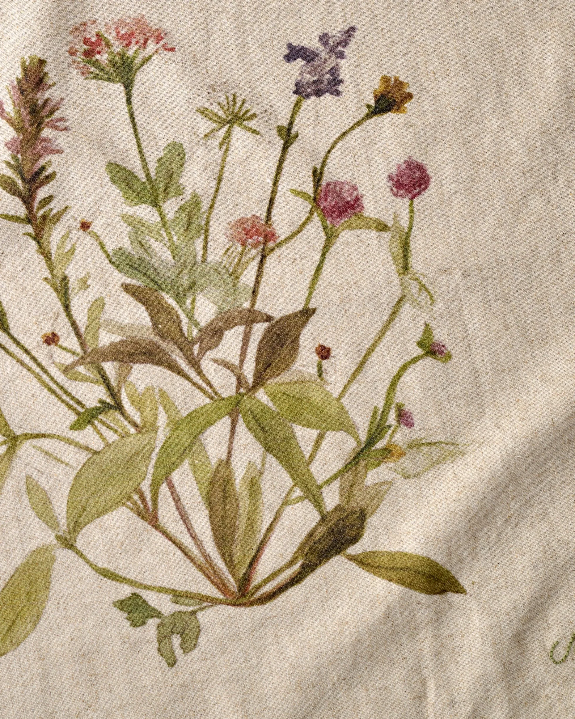 Jo's Wildflower Tea Towel