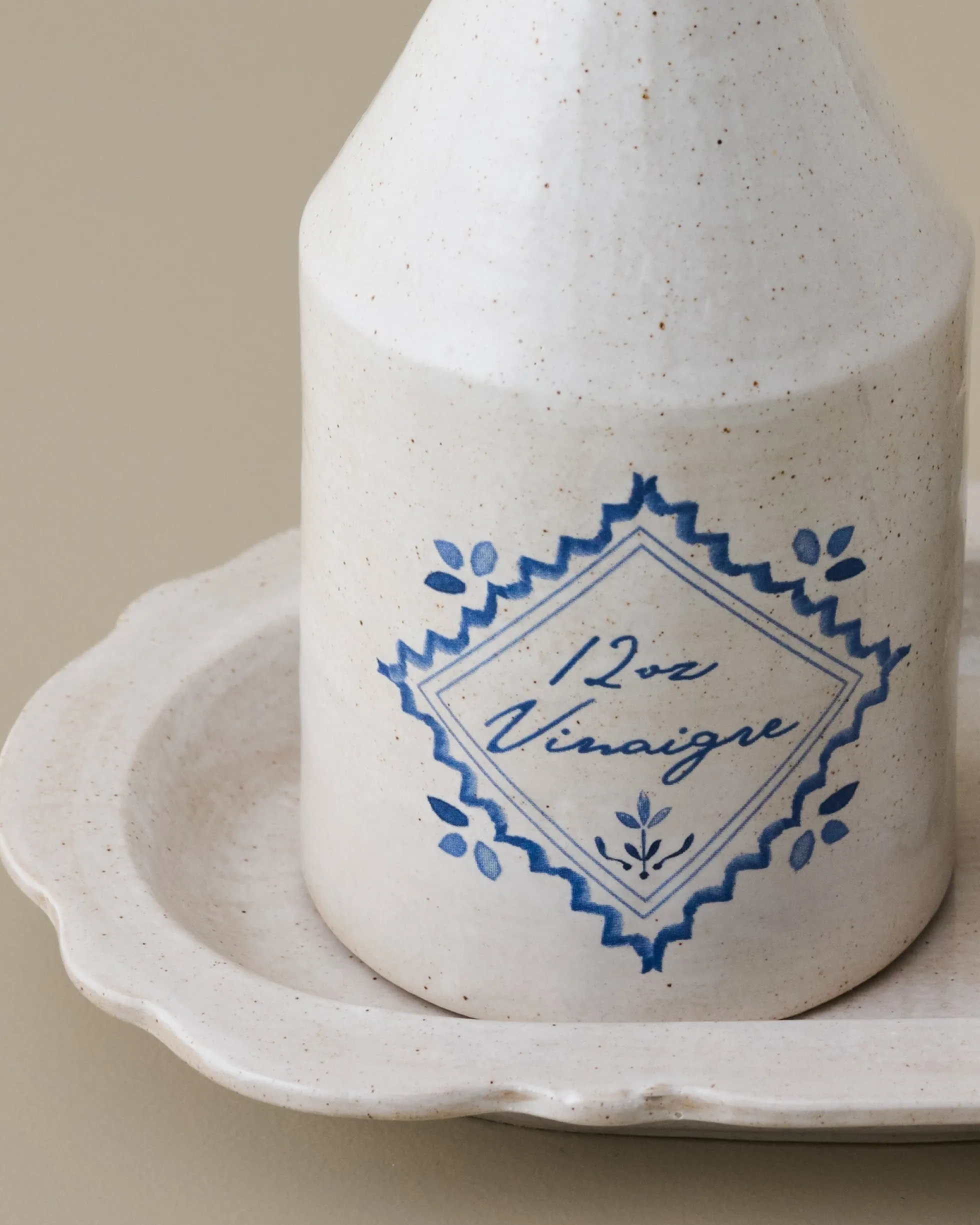 Juliet Ceramic Oil & Vinegar Pour Set