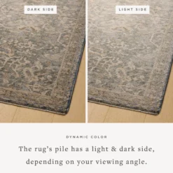 Junie Blue Natural Rug