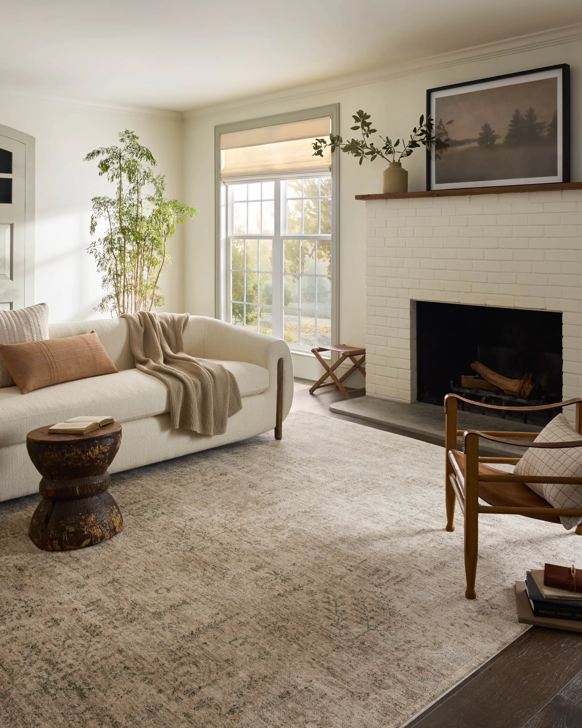Junie Oatmeal Smoke Rug