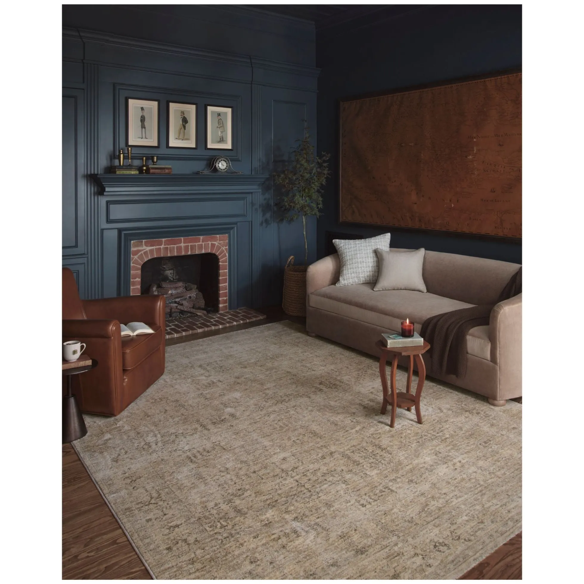 Junie Oatmeal Smoke Rug