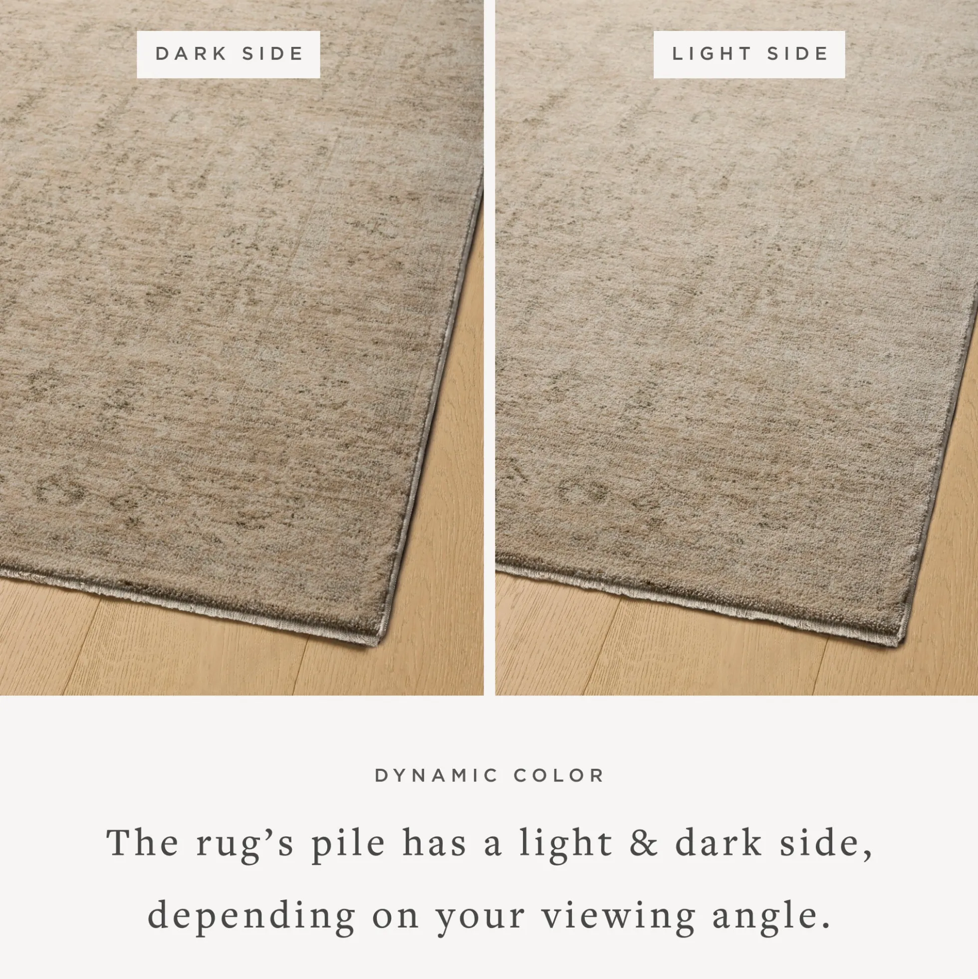 Junie Oatmeal Smoke Rug