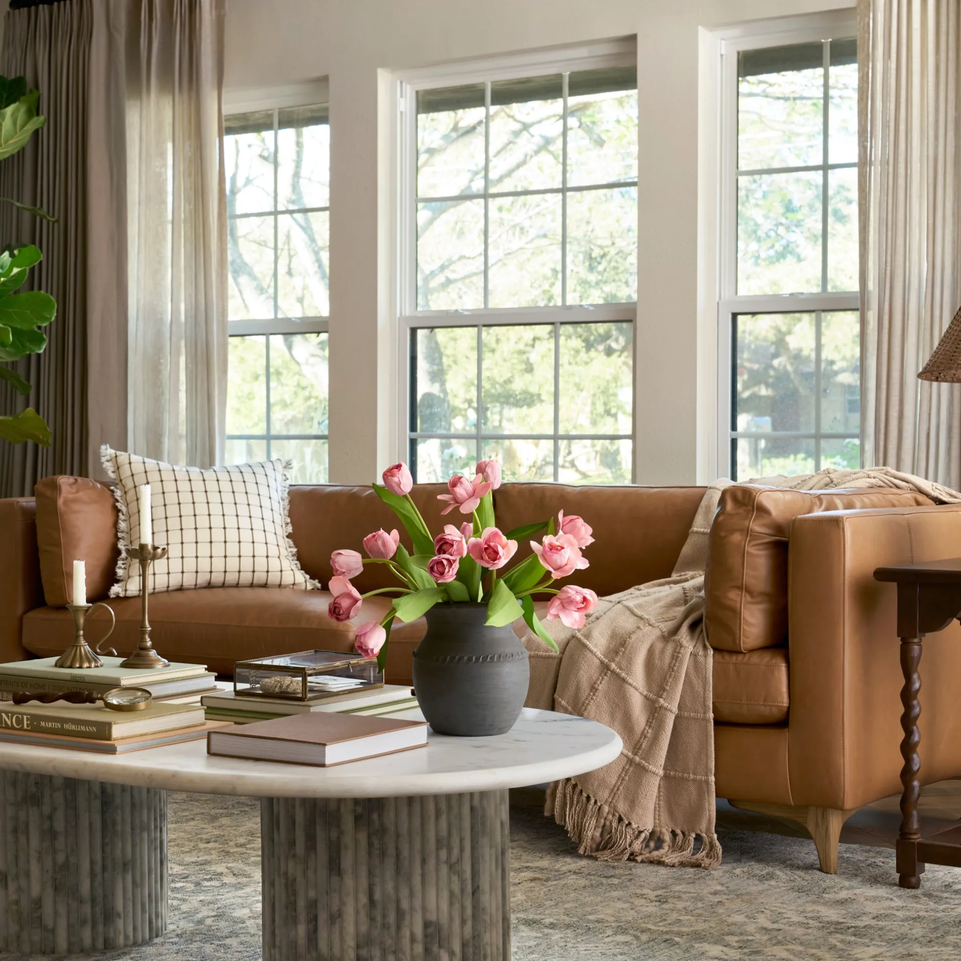 Juniper Leather Sofa