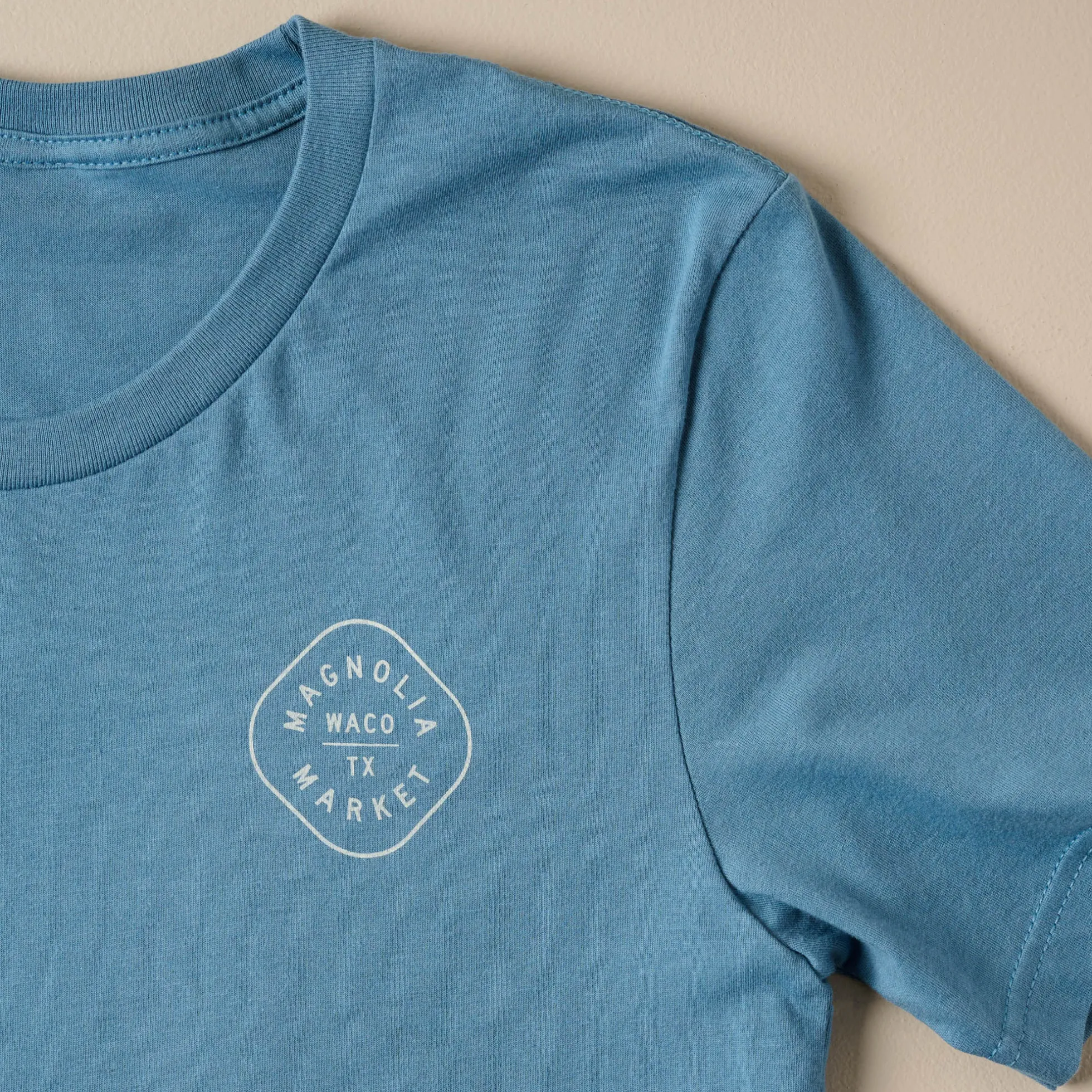 Katy Ballpark Steel Blue Tee