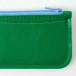 Kelly Green Small Change Wallet