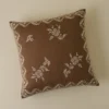 Lacey Embroidered Throw Pillow