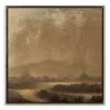 La Terre by Dan Hobday - Rustic Walnut Floater