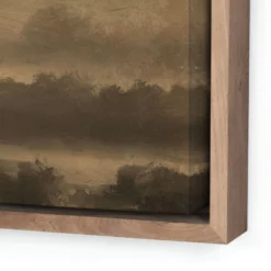 La Terre by Dan Hobday - Rustic Walnut Floater