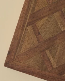 Lattice Two-Tone Wood Trivet