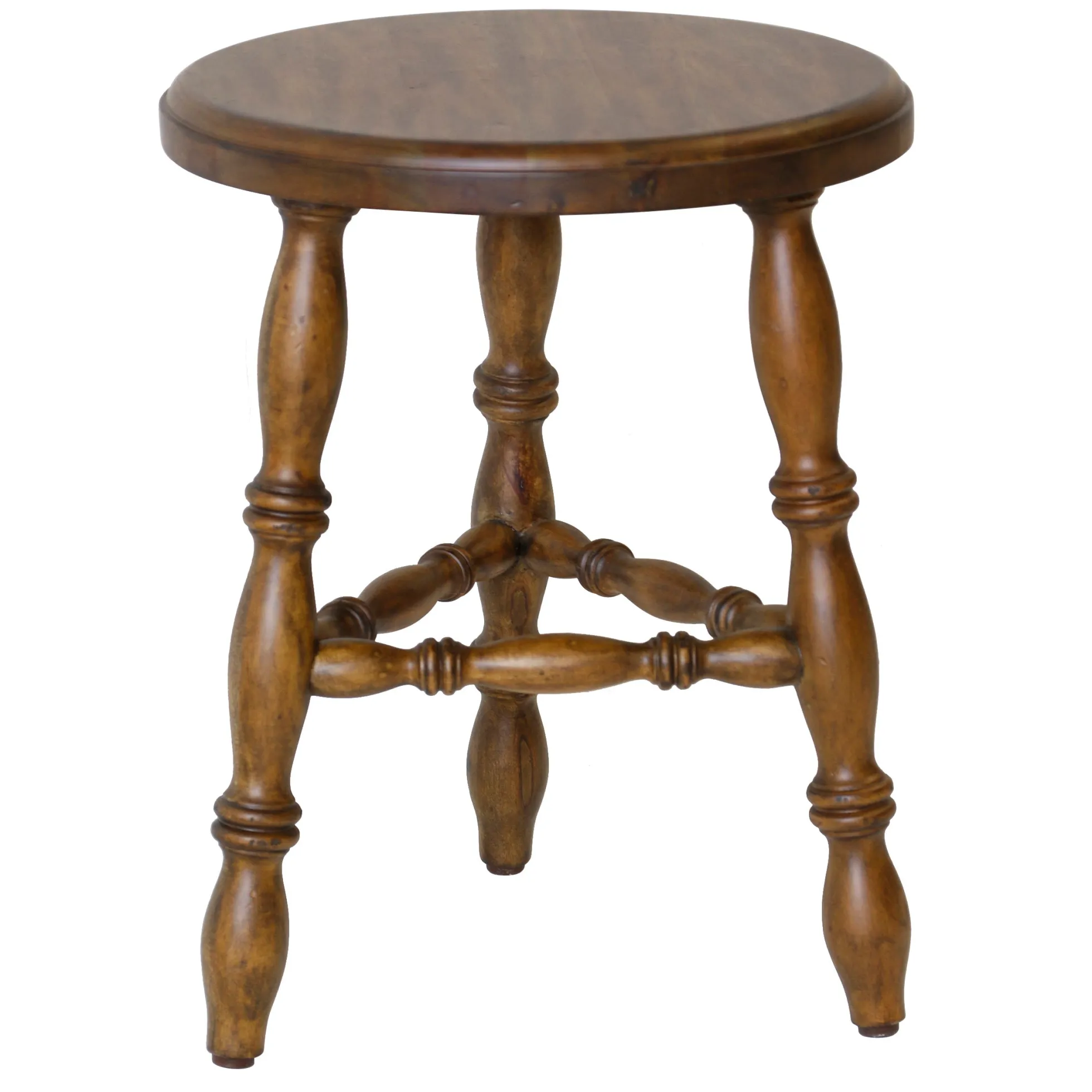 Lavinia Turned Leg Stool (short)