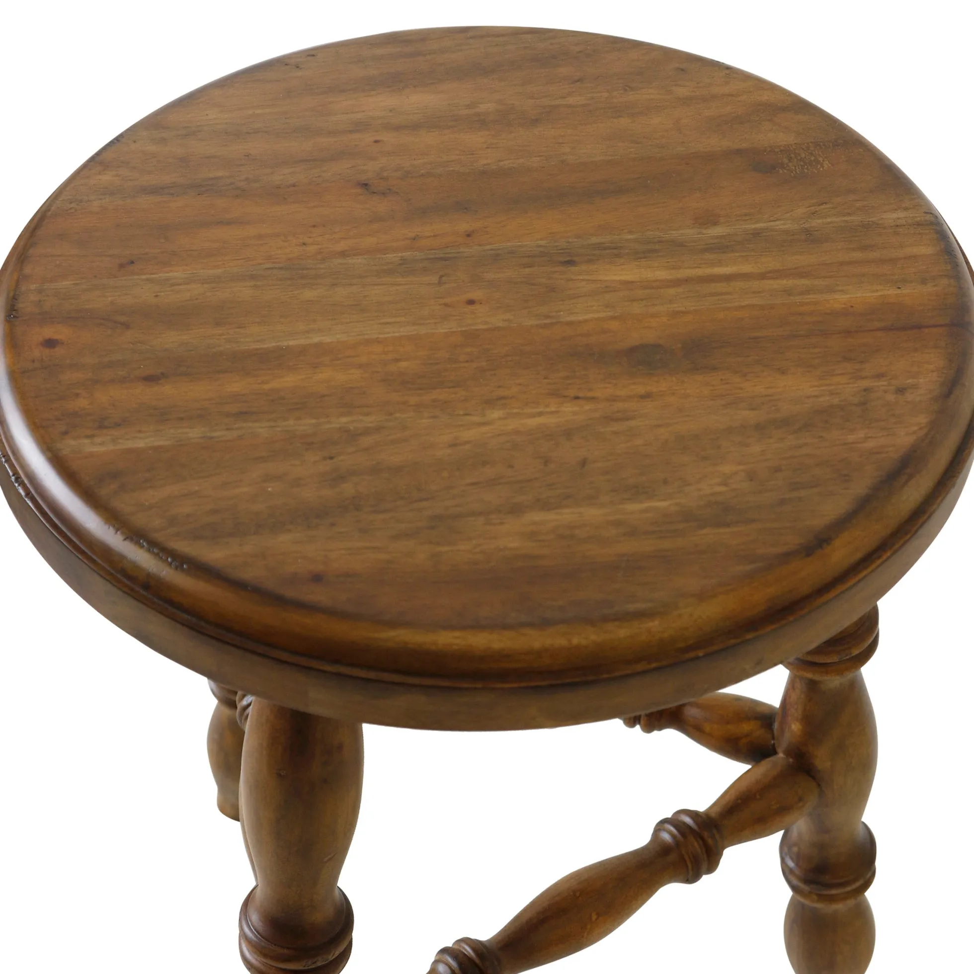Lavinia Turned Leg Stool (short)