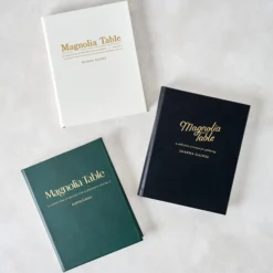 Leather Bound Magnolia Table Cookbook, Volume 1