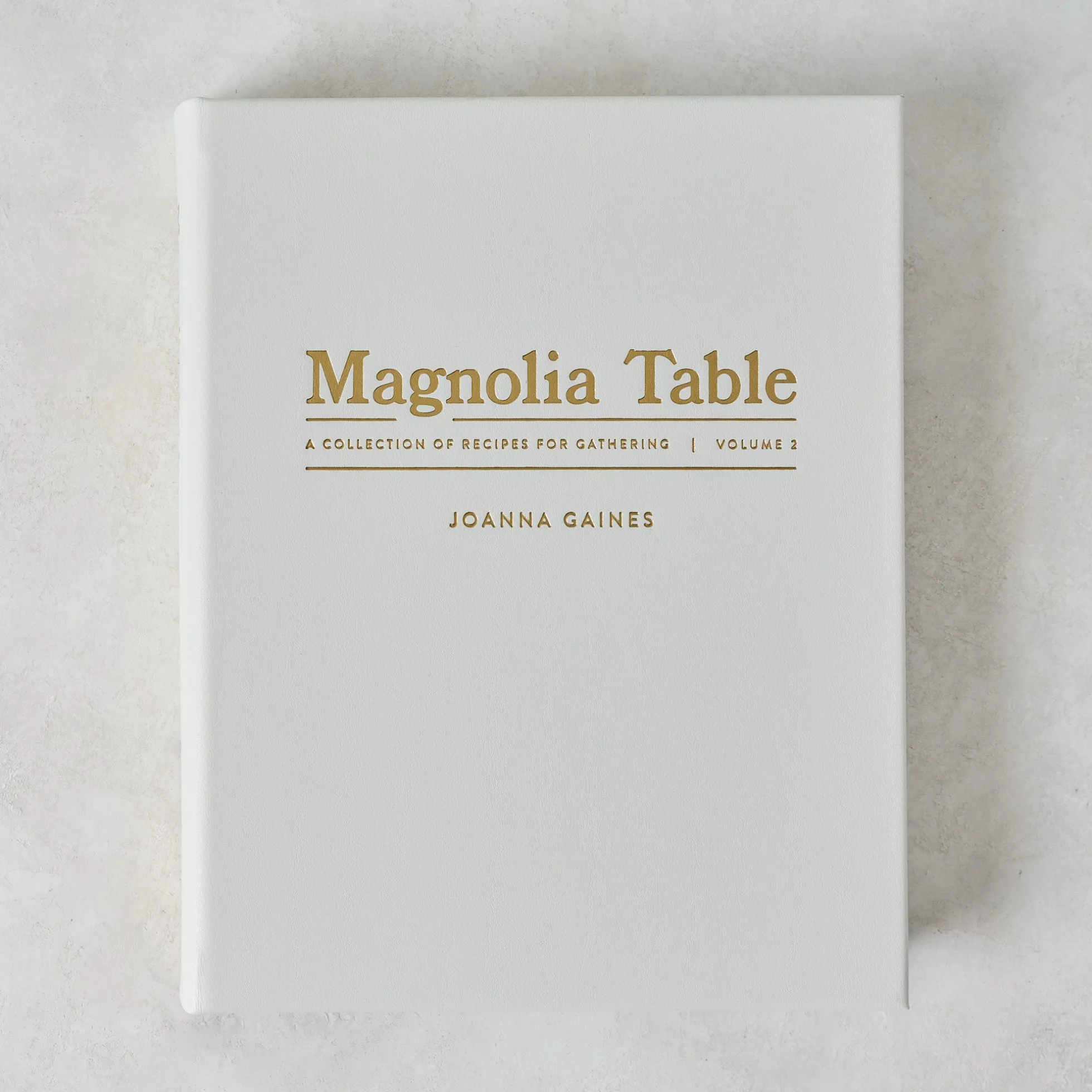 Leather Bound Magnolia Table Cookbook, Volume 2