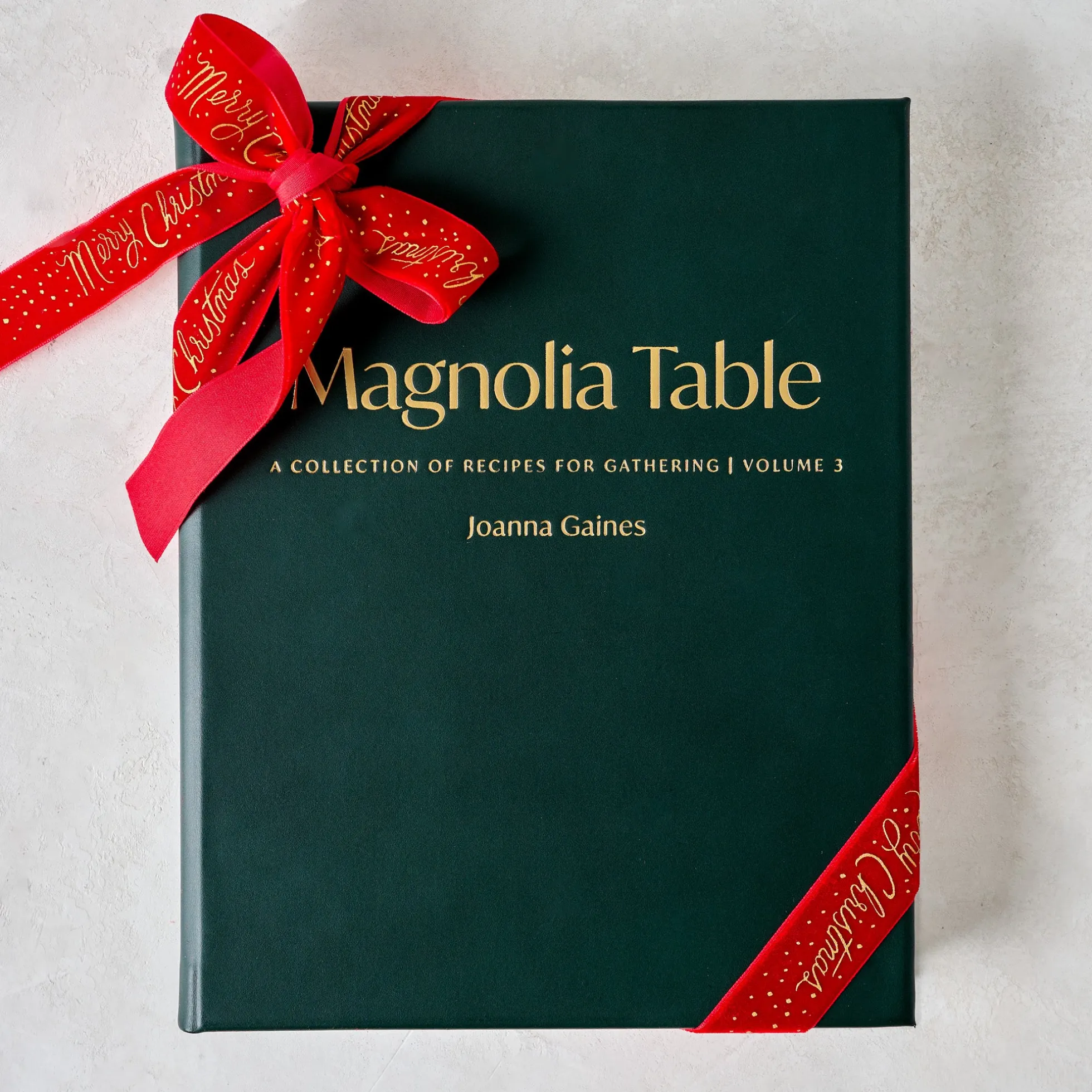 Leather Bound Magnolia Table Cookbook, Volume 3