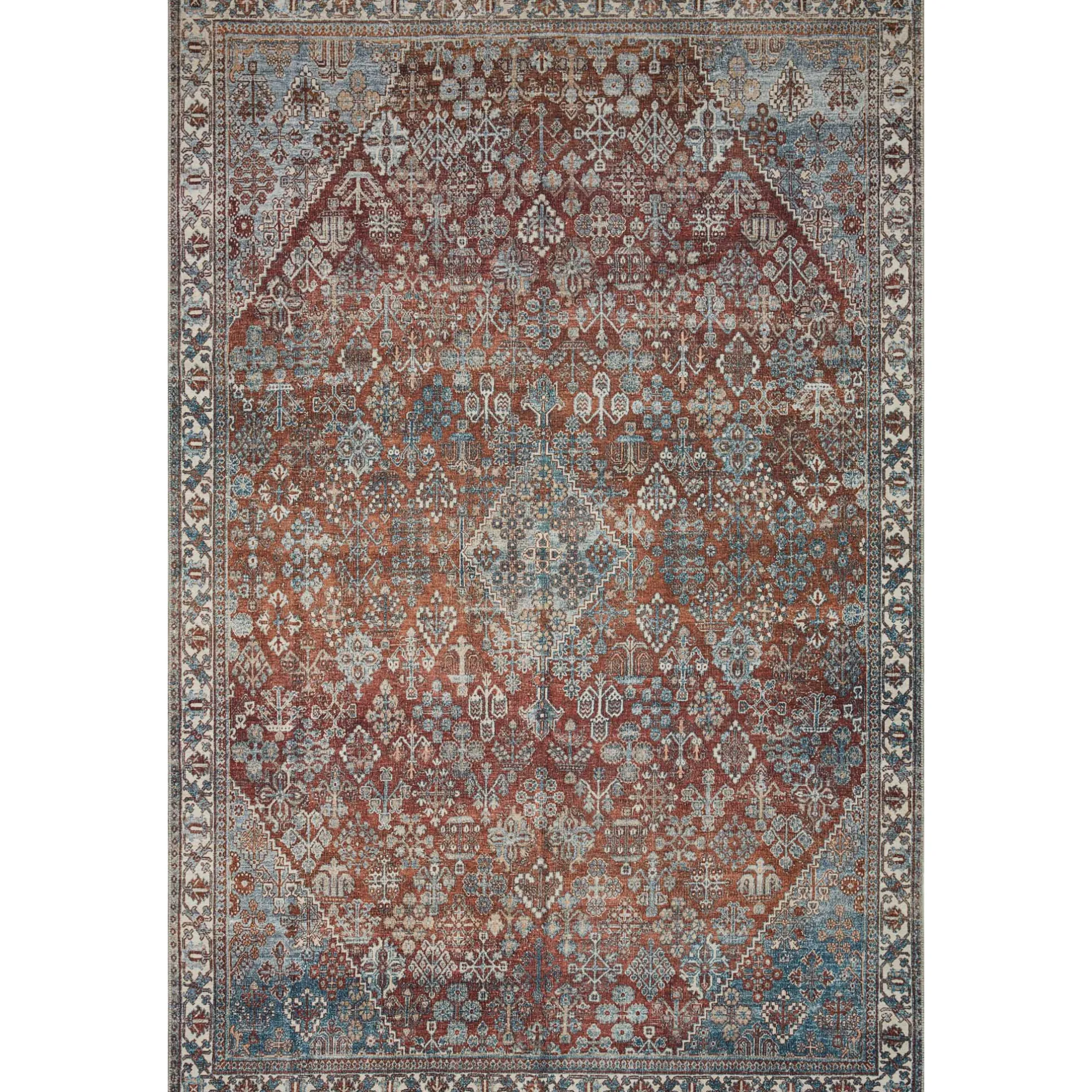 Lenna Brick Sky Rug