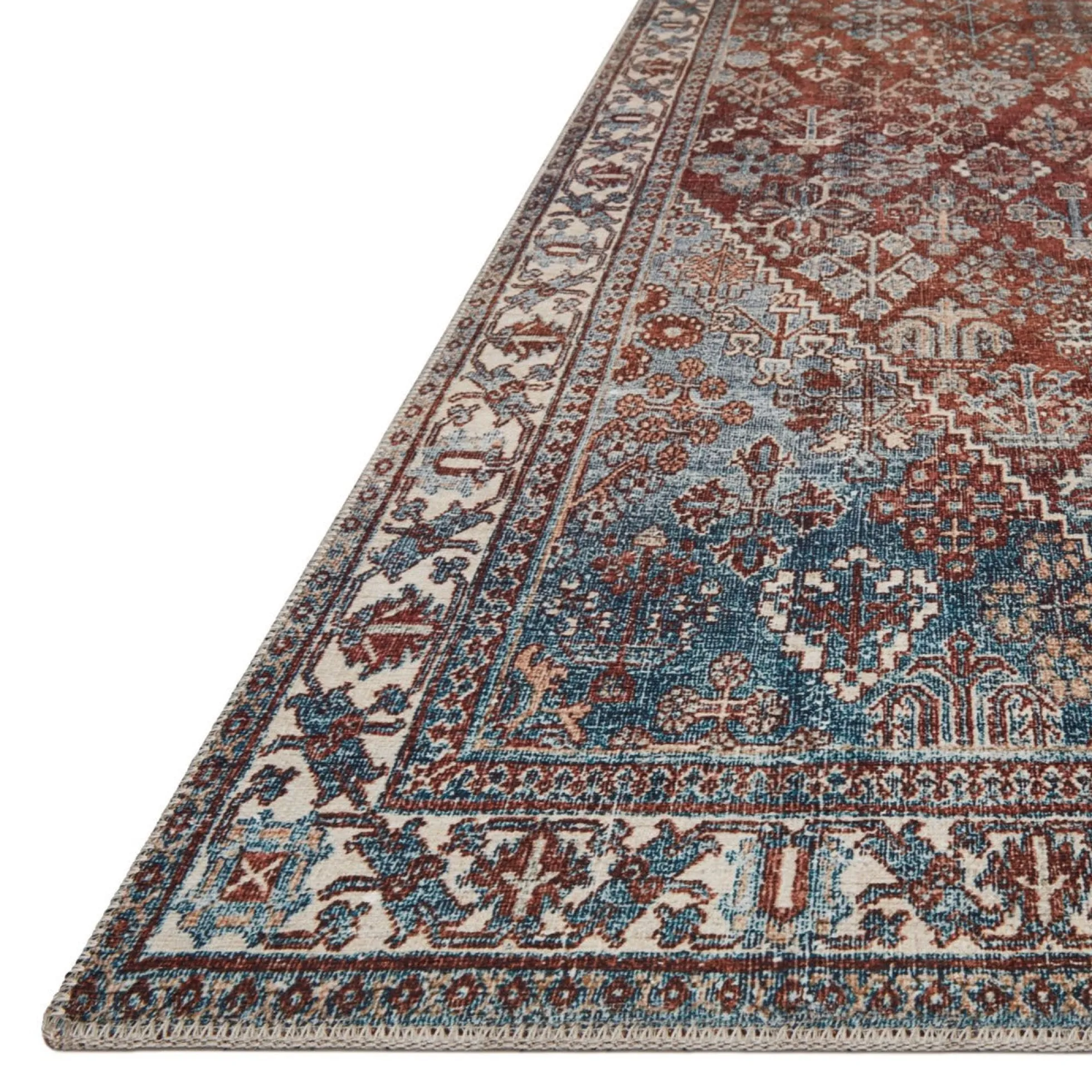 Lenna Brick Sky Rug