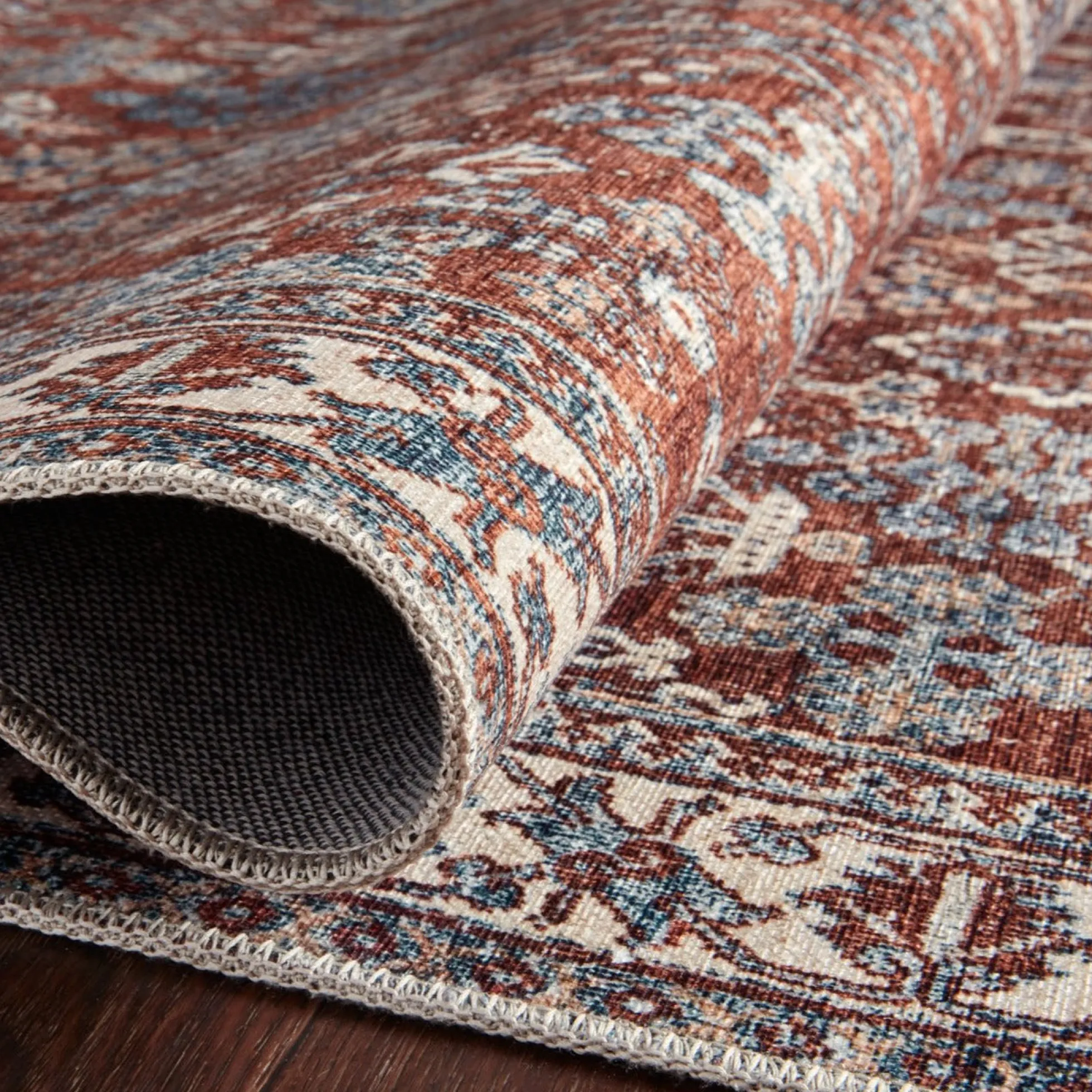 Lenna Brick Sky Rug