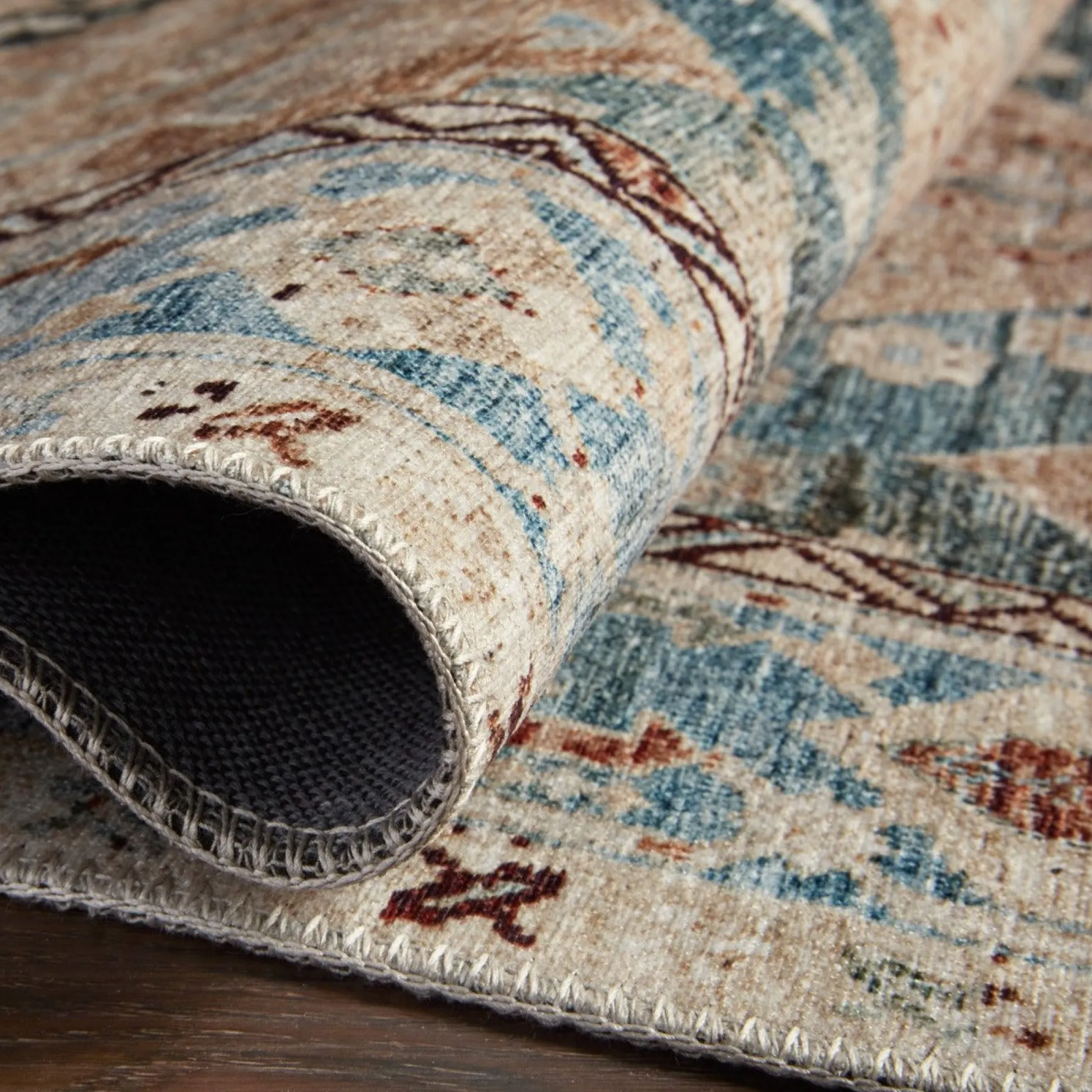 Lenna Denim Sand Rug