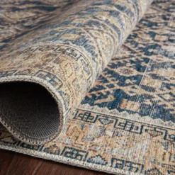Lenna Indigo Natural Rug