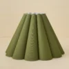 Linen Scallop Shade - Calla Green