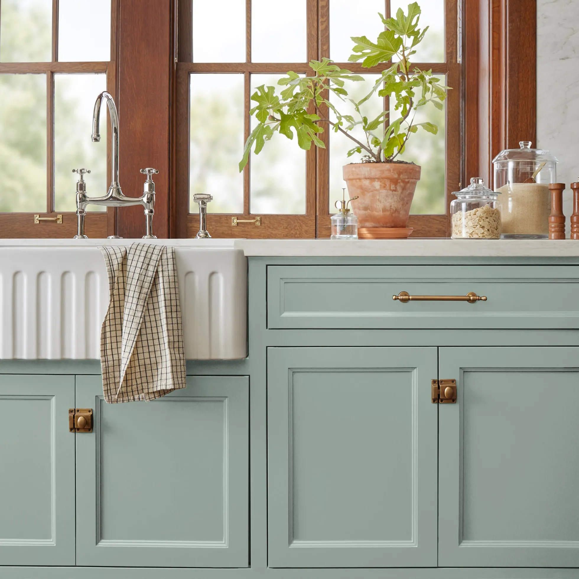 Local Greenhouse - Trim, Door + Cabinetry Paint