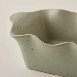 Loden Green Scalloped Loaf Pan