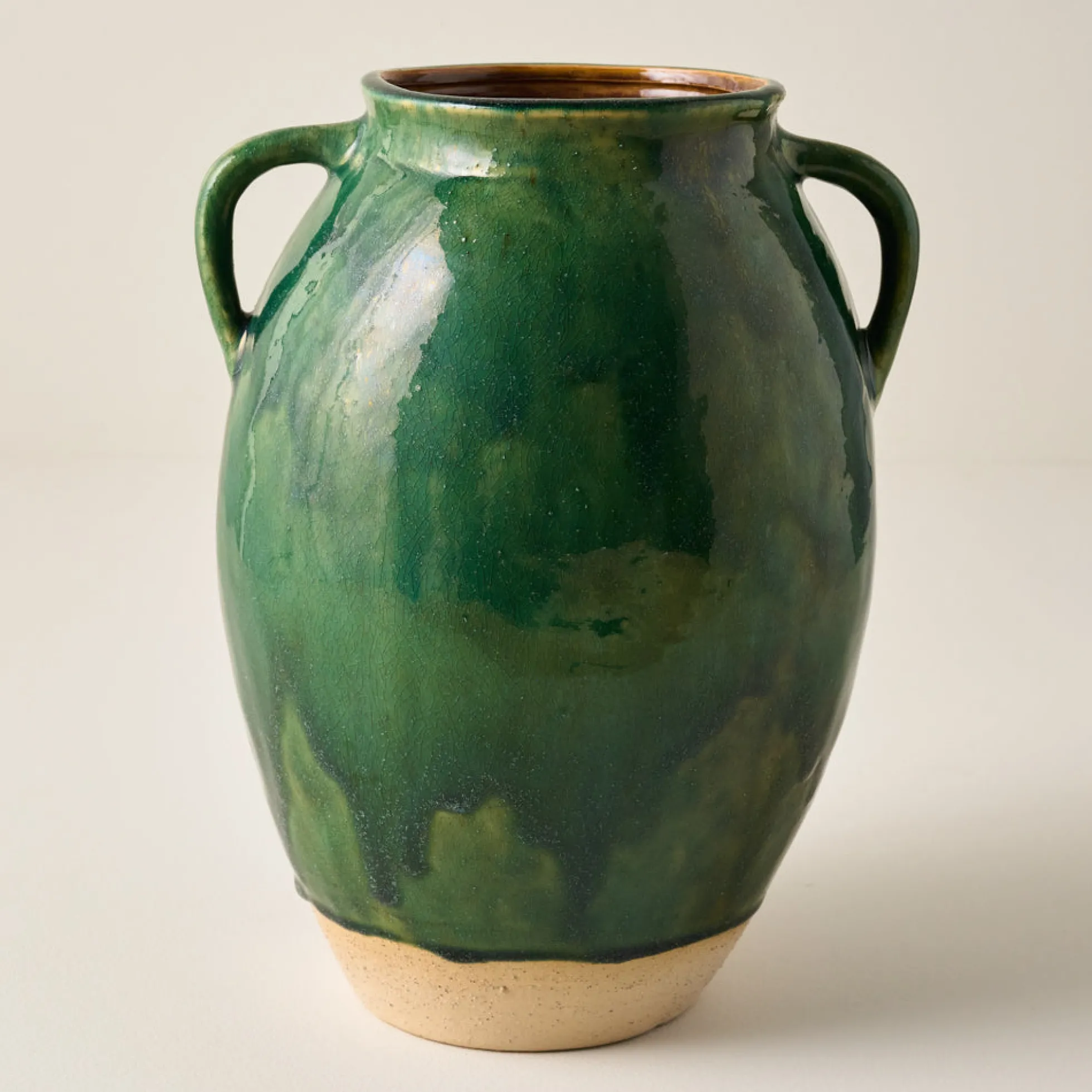 Lorne Glazed Amphora Vase