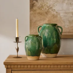 Lorne Glazed Amphora Vase