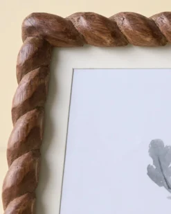 Lorrie Twisted Wood Frame