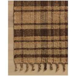 Louie Natural Espresso Rug