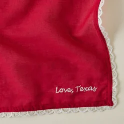 Love Texas Embroidered Bandana