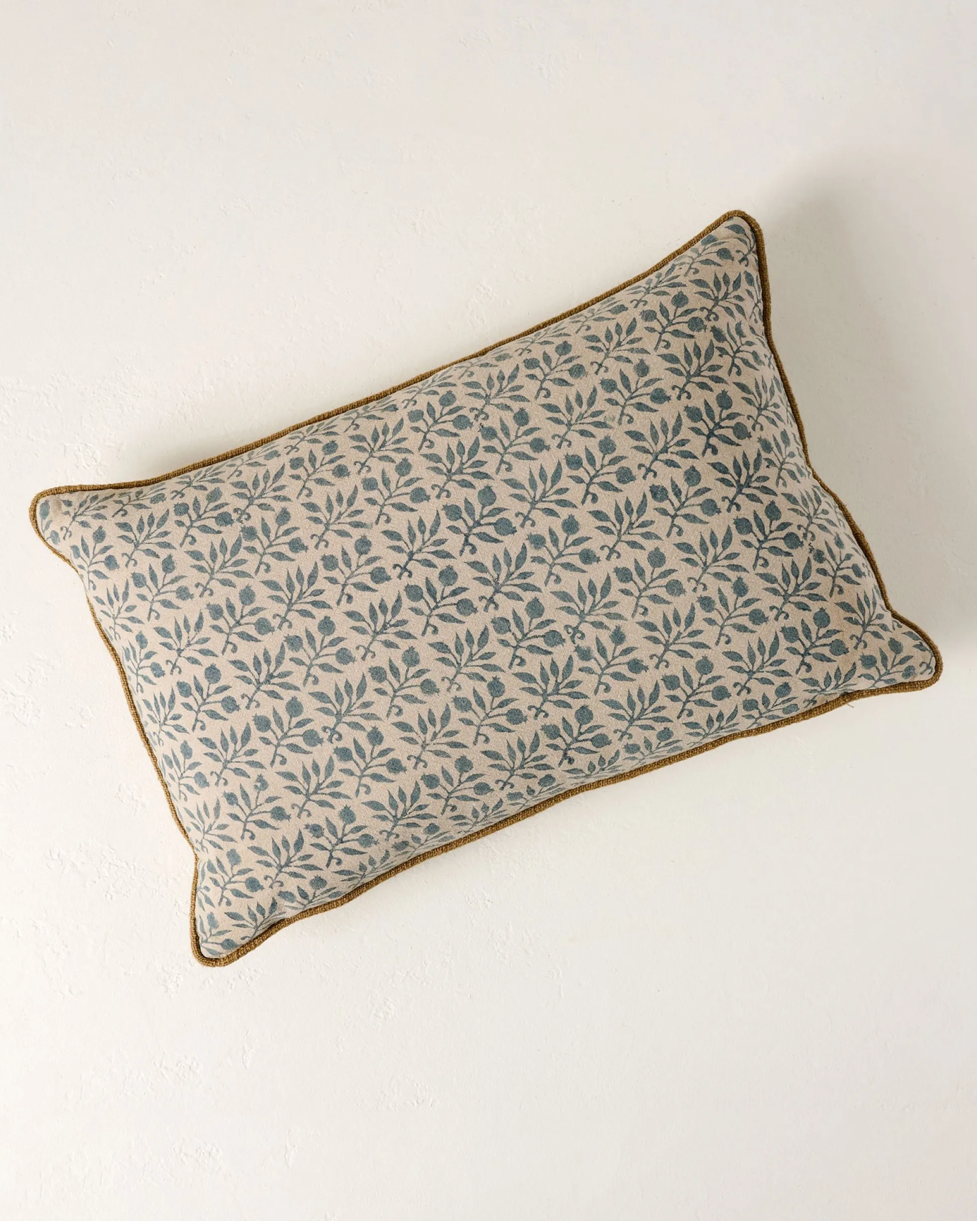 Lucie Floral Printed Lumbar Pillow