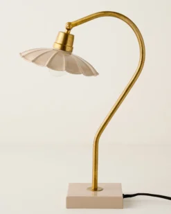 Lulu Enamel Petal Lamp