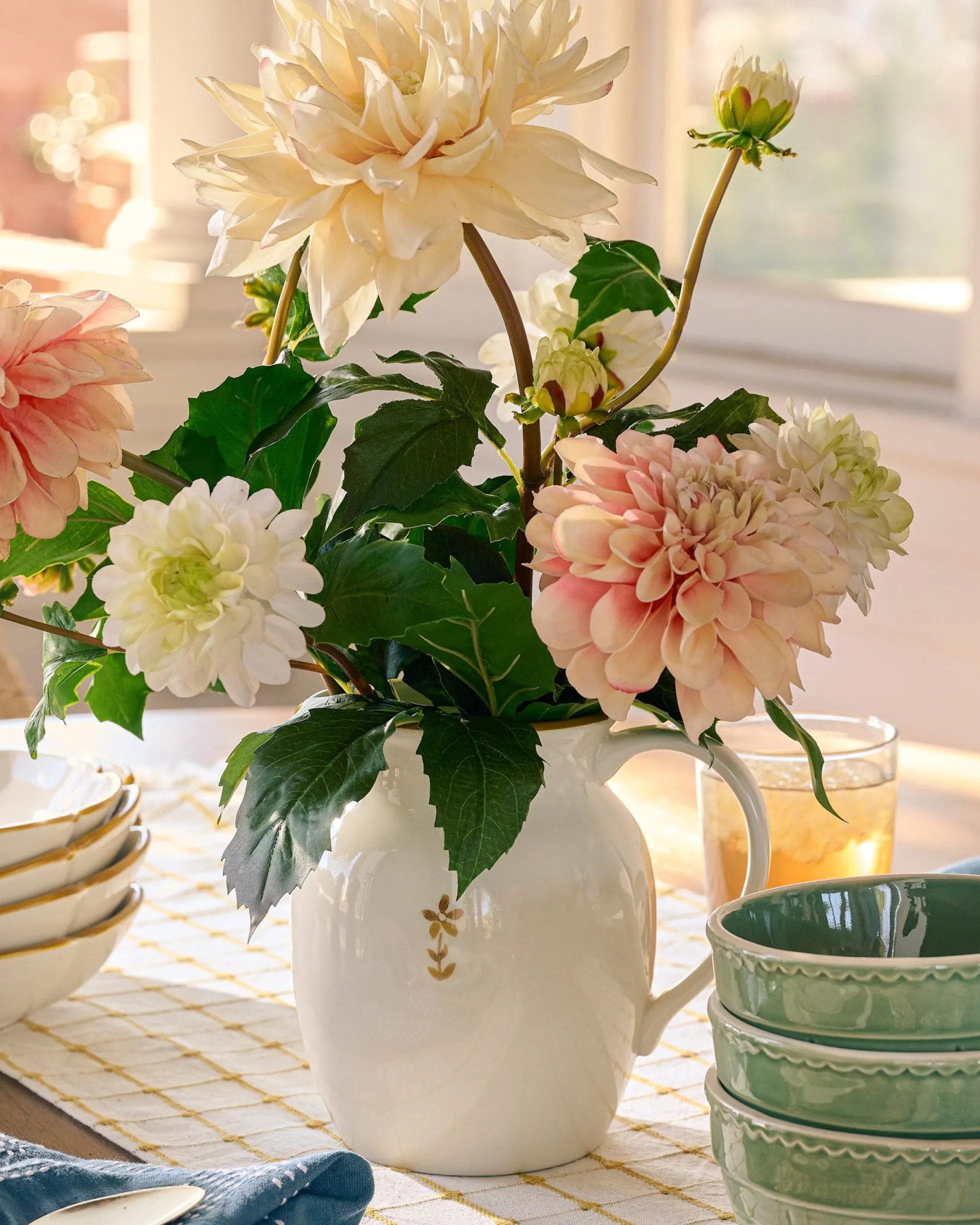 Luna Floral Pitcher
